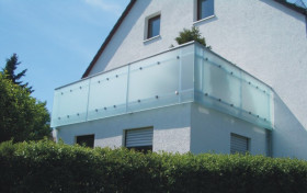 Balkongeländer aus Glas Balkongeländer aus Glas