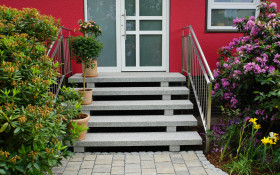 Haustreppe aus Granit Haustreppe aus Granit