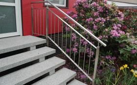 Treppengeländer aus Edelstahl Treppengeländer aus Edelstahl
