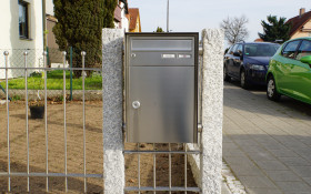 Renz Briefkasten mit Packetstaufach Renz Briefkasten mit Packetstaufach