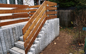 Geländer aus Holz Geländer aus Holz